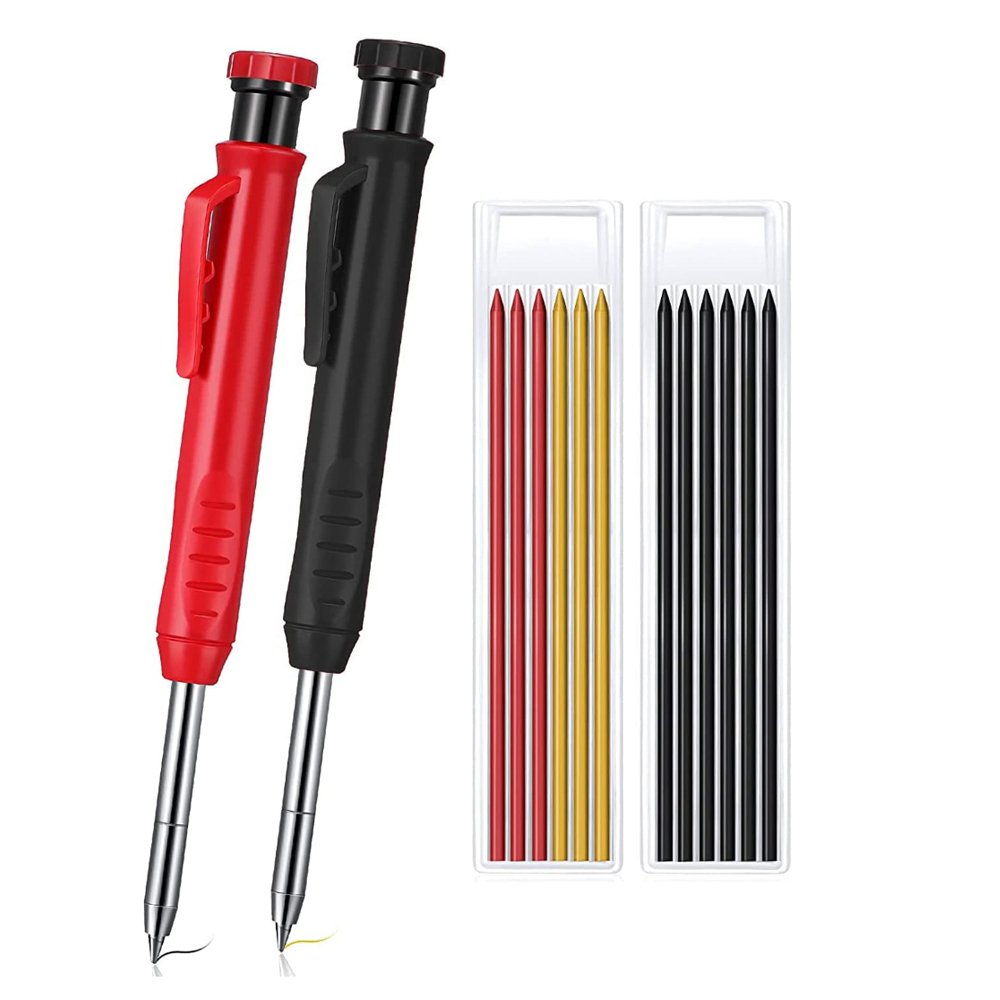 Staedtler Pencil Lumocolor - Solid ชุดดินสอ Carpenter ไม้เครื่องมือดินสอ3สีเติมเงินการก่อสร้าง Job เครื่องมือช่างไม้เครื่องหมาย