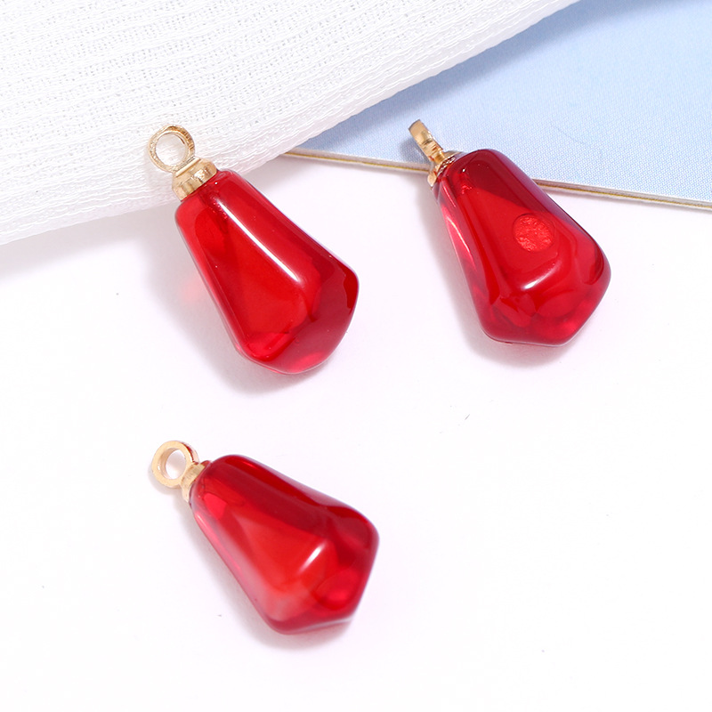 จี้เรซิ่นรูปเมล็ดทับทิม 10 ชิ้ - Resin Craft Projects บทวิจารณ์และราคา
