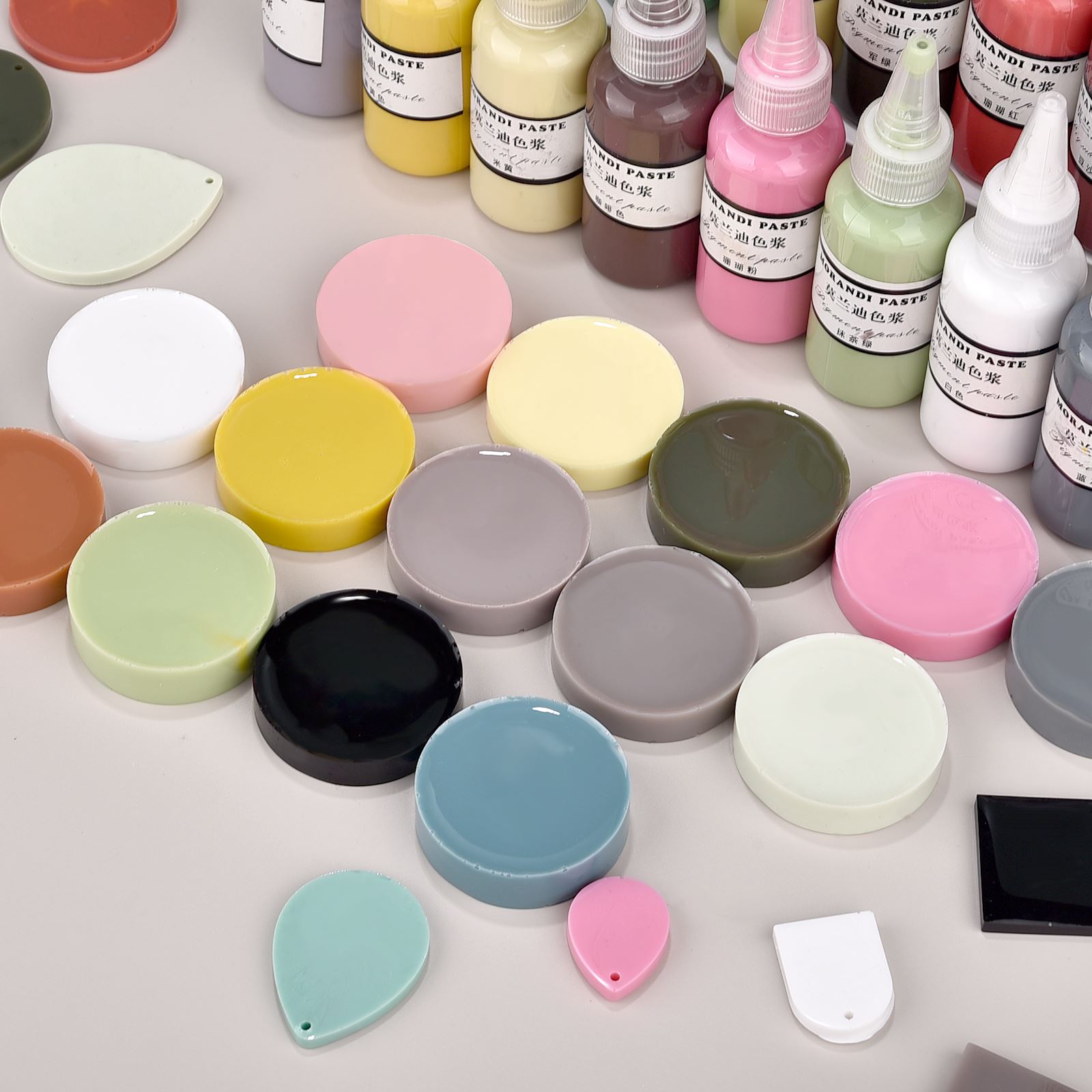 Morandi สี Liquid เรซิ่นสีอีพ็ - Resin Pigment Set บทวิจารณ์และราคา