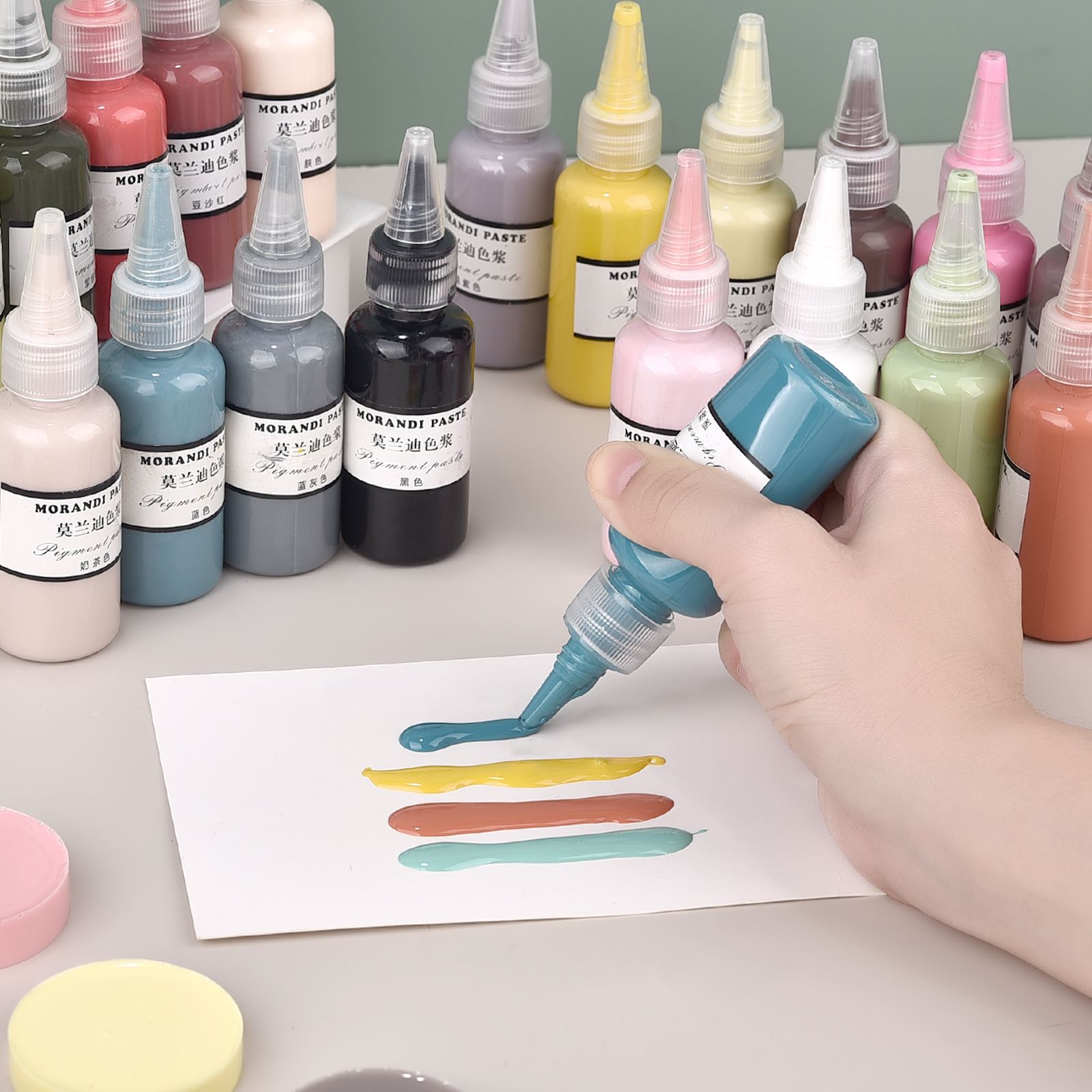 Morandi สี Liquid เรซิ่นสีอีพ็ - Resin Pigment Set บทวิจารณ์และราคา