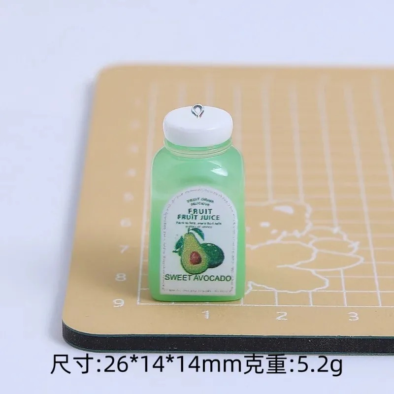 10 ชิ้น จี้เรซินรูปขวดน้ำเชอร์ - Resin Crafts Diy บทวิจารณ์และราคา