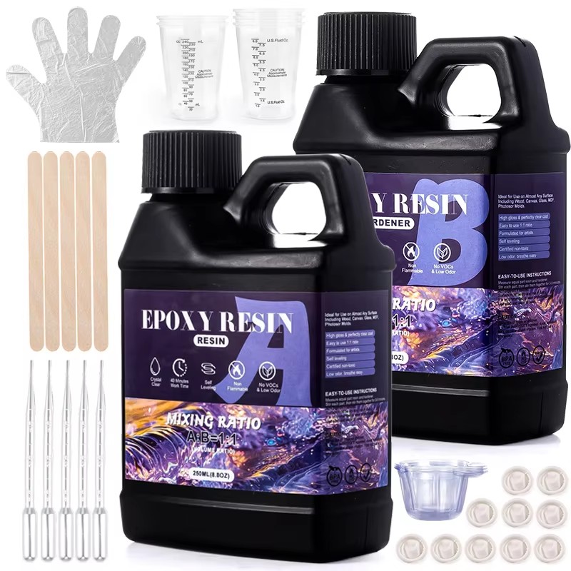 ผสมง่าย 1:1 ชุดเรซินอีพ็อกซี่ค - Resin Jewelry Kit บทวิจารณ์และราคา