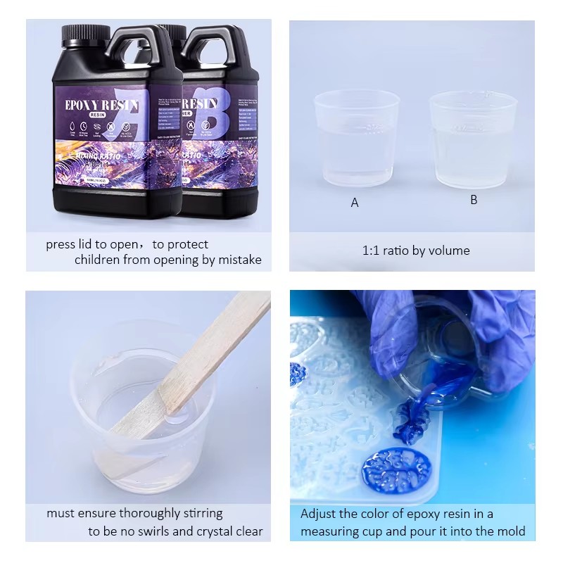 ผสมง่าย 1:1 ชุดเรซินอีพ็อกซี่ค - Resin Jewelry Kit บทวิจารณ์และราคา
