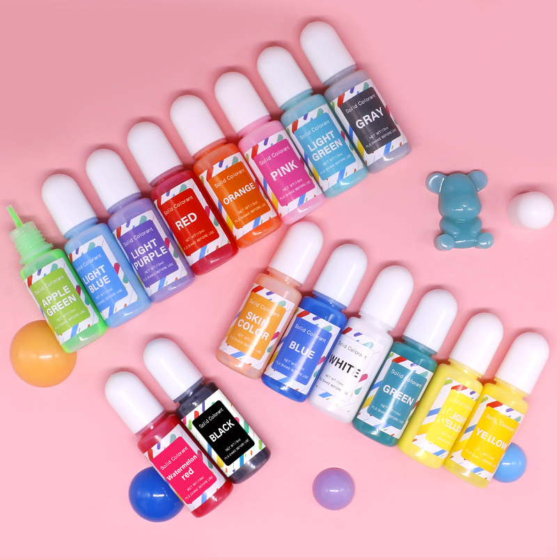 ชุดสีผสมเรซิ่นอีพ็อกซี่ DIY สำ - Resin Pigment Set บทวิจารณ์และราคา