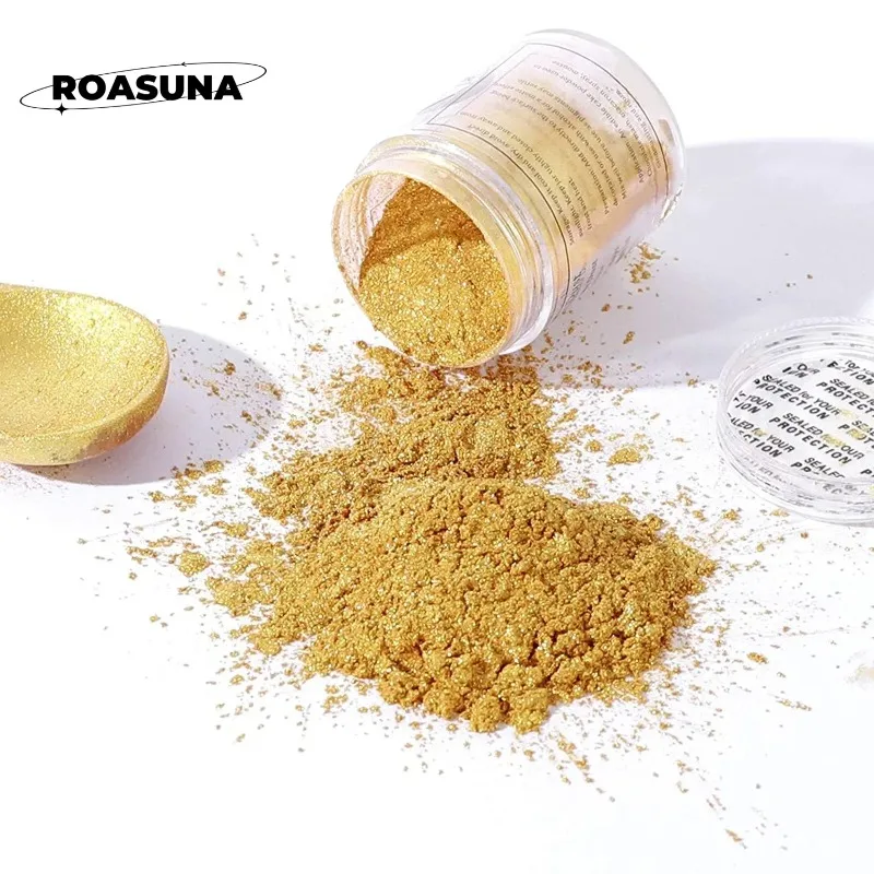 24 สี Mica ผงไข่มุกสําหรับอีพ็ - Resin Pigment Set บทวิจารณ์และราคา