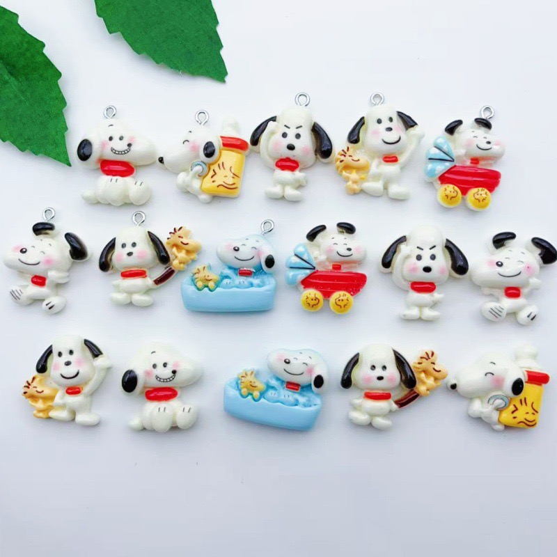 จี้รูปสุนัขการ์ตูนเรซิ่น 12 ชิ - Resin Craft Projects บทวิจารณ์และราคา