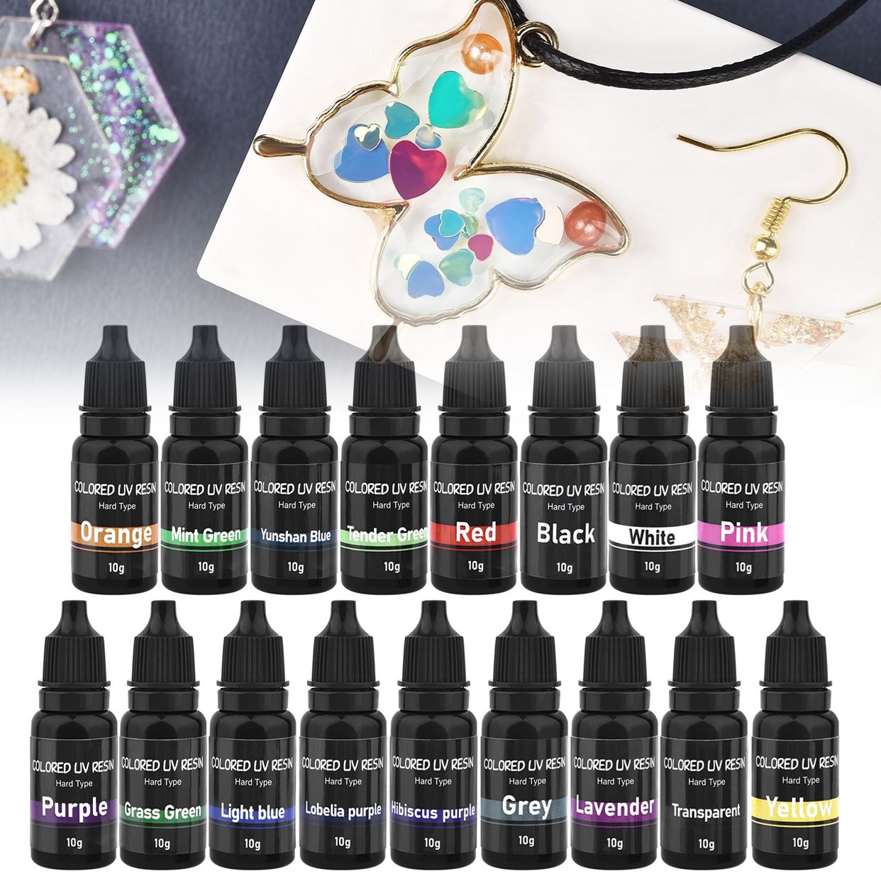10กรัมสียูวีกาวอีพอกซีเรซินควา - Epoxy Uv Resin Kit บทวิจารณ์และราคา