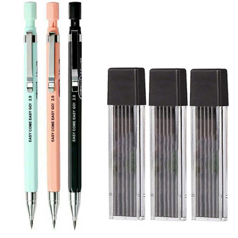 ชุดดินสอกด 2.0 มม. พร้อมไส้ดิน - Staedtler Pencil Lumocolor บทวิจารณ์และราคา