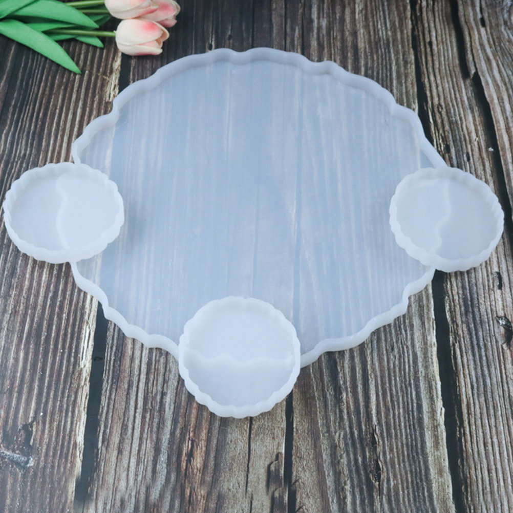แม่พิมพ์ซิลิโคนคริสตัลเรซินคุณ - Serving Tray Mold บทวิจารณ์และราคา