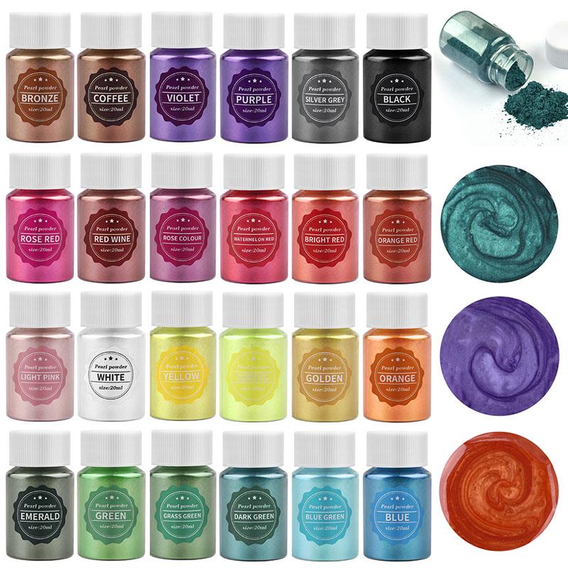 10ml อีพ็อกซี่เรซิ่นเม็ดสี FIL - Resin Pigment Set บทวิจารณ์และราคา